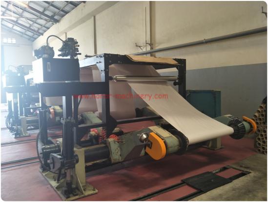 paper machine in the plant