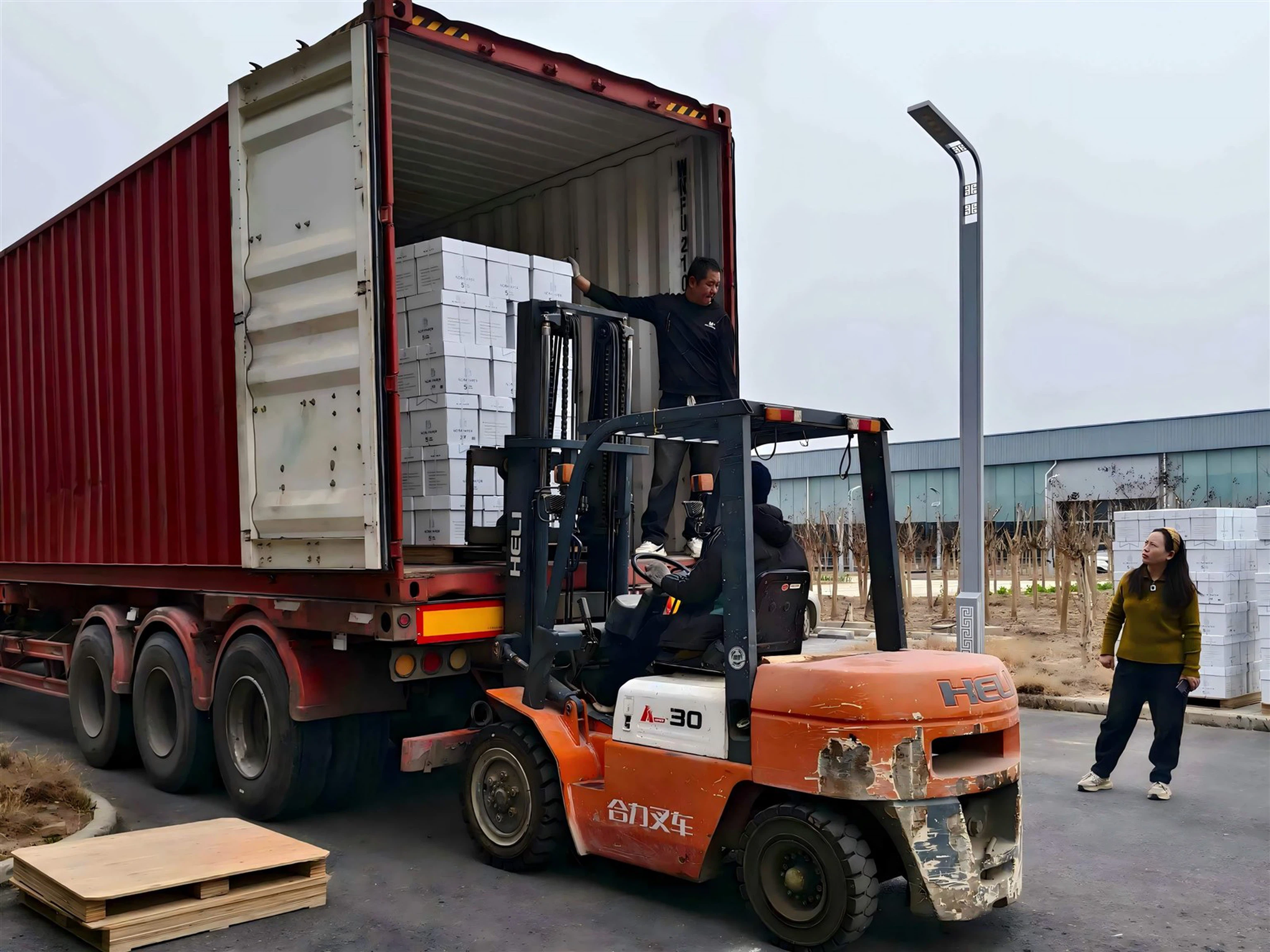 Successful Shipment Of 80gsm A4 Paper Successful Shipment Of 80gsm A4 Paper