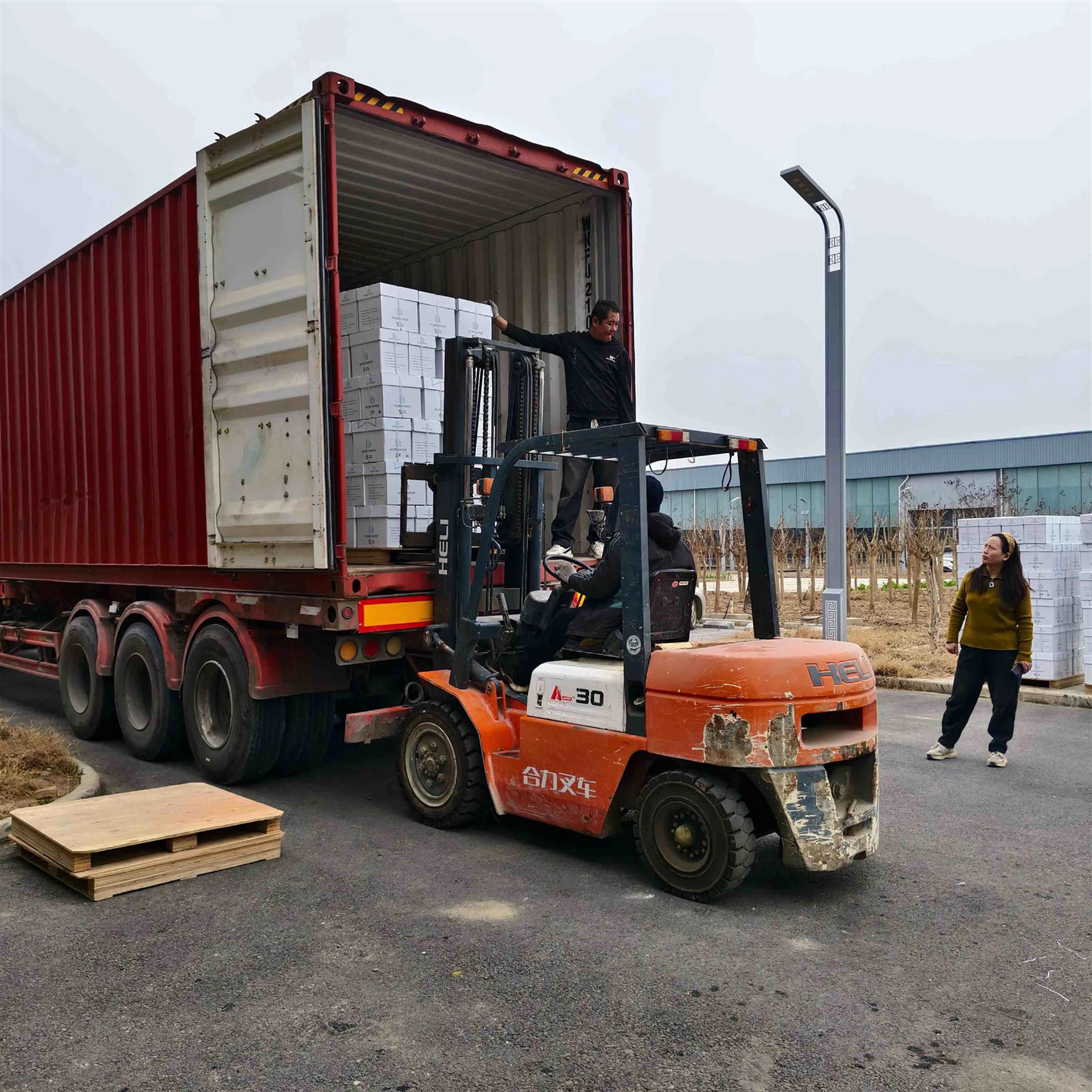 Successful Shipment Of 80gsm A4 Paper Successful Shipment Of 80gsm A4 Paper