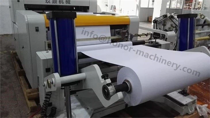 Small A4 Automatic Production Line, A4 Paper Cutting Machine